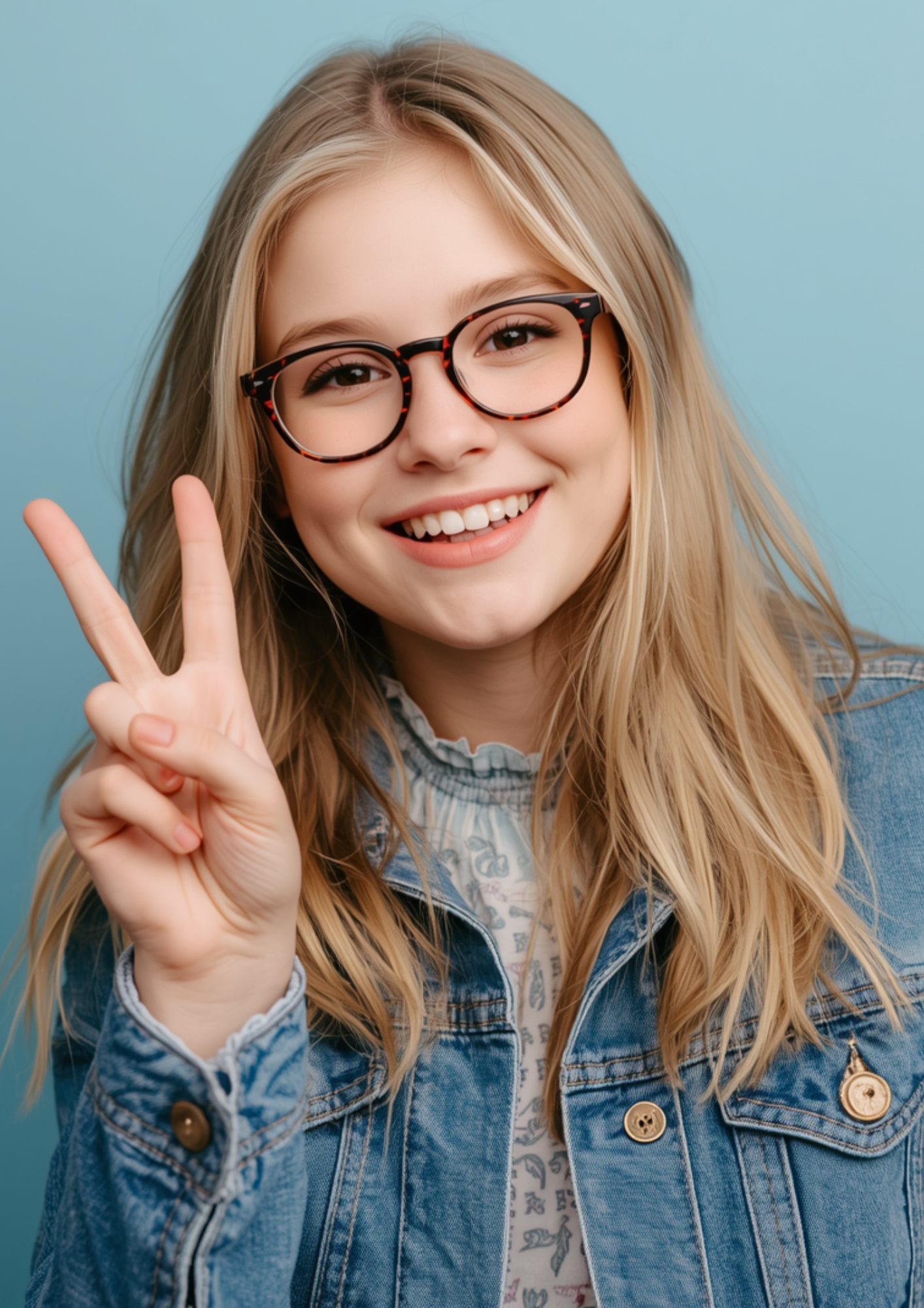 Happy teenager